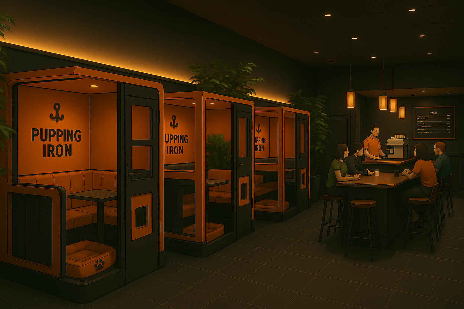 Iron Den lounge